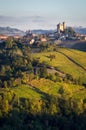 Le Langhe Serralunga d Alba Royalty Free Stock Photo