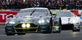 Le Mans / France - June 15-16 2019: 24 hours of Le Mans, Aston Martin Racing Team, Aston Martin Vantage, Race of the 24 hours of
