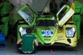 Le Mans France - June 12-13 2022: 24 hours of Le Mans, In the stands last preparations of the cars the technicians of Inter