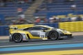 Le Mans France - June 12-13 2022: On the 24 Hours of Le Mans track, the LMP3 cars set off for their race Royalty Free Stock Photo