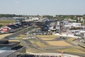 LE MANS - FRANCE, JUNE 17, 2017: Racetrack of a 24 hours at Le Mans circuit