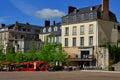 Le Mans France - may 2 2023 : picturesque old city