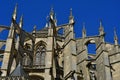 Le Mans France - may 2 2023 : picturesque old city