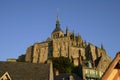 Le Mont Saint Michel Abby Royalty Free Stock Photo