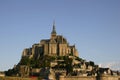 Le Mont Saint Michel Abby Royalty Free Stock Photo