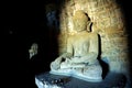 seated Buddha at Le-Myet-Hna temple, Mrauk U, Rakhine State, Myanmar