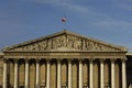 Le Palais Bourbon, the French parliament in Paris Royalty Free Stock Photo