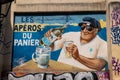 Le Panier old district of Marseille street art Royalty Free Stock Photo