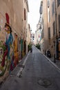 Le Panier old district of Marseille street art Royalty Free Stock Photo
