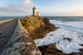 Le Petit Minou lighthouse, Bretagne, France Royalty Free Stock Photo