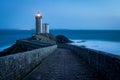 Le Petit Minou lighthouse, Bretagne, France Royalty Free Stock Photo