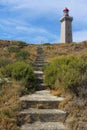 Le phare du cap BÃÂ©ar, lighthouse on Vermilion Coast southern France