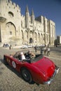 Le Rallye des Princesses or Rally of the Princesses, Sylvie Tellier, Miss France 2002 with Anne Curtat in their 1967 Alpha Romeo,