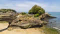 Le Rocher du Basta Biarritz Royalty Free Stock Photo