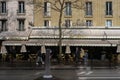 Le Select restaurant on Boulevard du Montparnasse in Paris, France