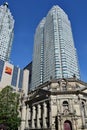 Le Temple de la Renommee du Hockey, Hockey Hall of Fame, Toronto, Ontario, Canada Royalty Free Stock Photo