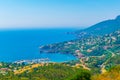 Le Trayas Superieur at the esterel massif in France Royalty Free Stock Photo