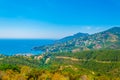 Le Trayas Superieur at the esterel massif in France Royalty Free Stock Photo