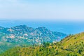 Le Trayas Superieur at the esterel massif in France Royalty Free Stock Photo