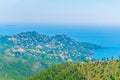 Le Trayas Superieur at the esterel massif in France Royalty Free Stock Photo