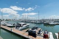 Le Verdon sur Mer, France. The marina