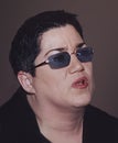 Lea DeLaria at the Star-Studded 2002 Variety Review Nothing Like a Dame in NY