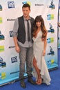Lea Michele & Cory Monteith Royalty Free Stock Photo