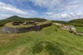 Leacanabuile Stone Fort - Cahersiveen - Republic of Ireland Royalty Free Stock Photo