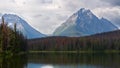 Leach Lake, Jasper National Park, Alberta, Canada Royalty Free Stock Photo