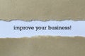 Improve your business