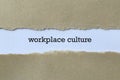 Workplace culture