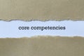 Core competencies