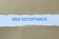 Self acceptance on paper