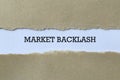 Market backlash on paper