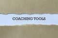 Coaching tools on paper