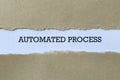 Automated process on paper