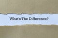 What`s the difference on paper