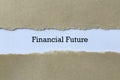 Financial future on paper