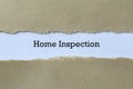 Home inspection on paper