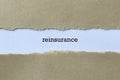 Reinsurance on white paper