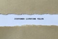 customer lifetime value on white paper