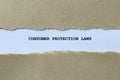 Consumer Protection Laws on white paper