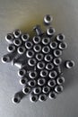 Lead airgun pellets 22 calibre Royalty Free Stock Photo