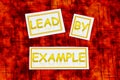Lead example lifestyle business leadership success leader teamwork authority strategy