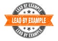 lead by example stamp