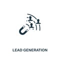 Lead Generation icon. Creative element design from content icons collection. Pixel perfect Lead Generation icon for web design, Royalty Free Stock Photo