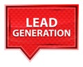Lead Generation misty rose pink banner button