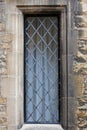 Lead Light Window in old building or castle Royalty Free Stock Photo