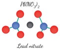 Lead nitrate PbN2O6 molecule