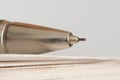 Lead pencil point